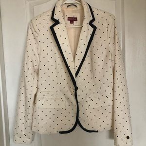 Merona Polka Dot Blazer- Size 4